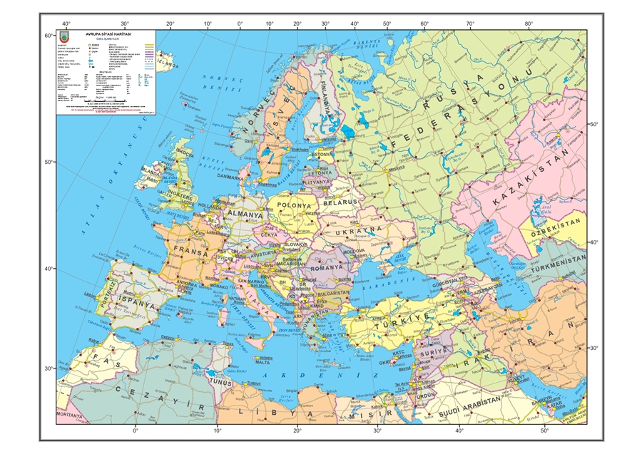 Avrupa Siyasi Haritas