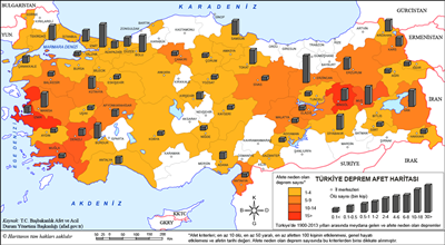 Trkiye Deprem Afet Haritas