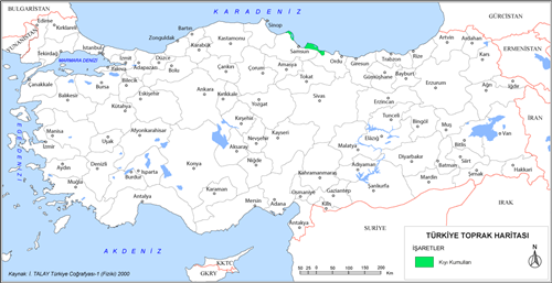 Trkiye Ky Kumullar Haritas