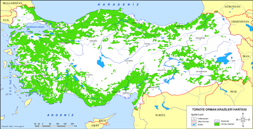 Trkiye Orman Haritas
