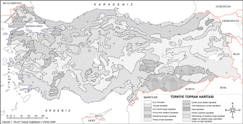 Türkiye Toprak Haritası 2