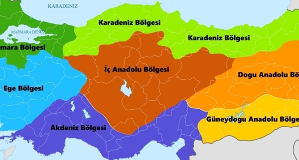 Türkiye‘nin Coğrafi Bölgeleri