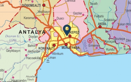 Fiziki Harita - Kepez Fiziki Harita - Kepez