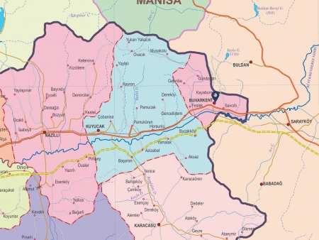 Buharkent Haritas