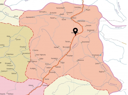 Fiziki Harita - Karlova