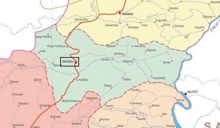 Fiziki Harita - Yavuzeli