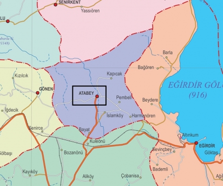 Fiziki Harita - Atabey Fiziki Harita - Atabey