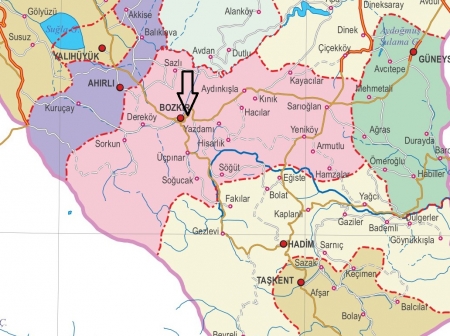 Fiziki Harita - Bozk�r