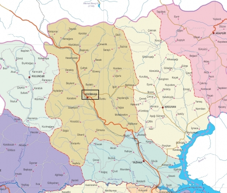 Fiziki Harita - Hekimhan