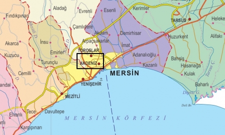 Akdeniz Haritas