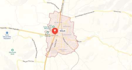 Fiziki Harita - Selçuk Fiziki Harita - Selçuk