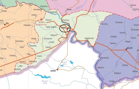 Fiziki Harita - Cizre Fiziki Harita - Cizre