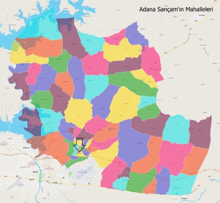 Saram Mahalle Haritas