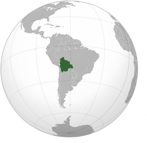 Bolivya dnyadaki konumu 